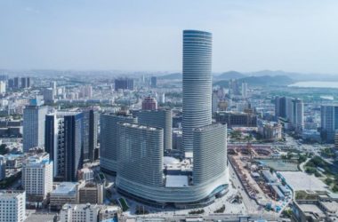 BIM建筑|弧形围绕错动的体量——云景彭城,徐州苏宁广场 / CCDI悉地国际-BIM建筑网