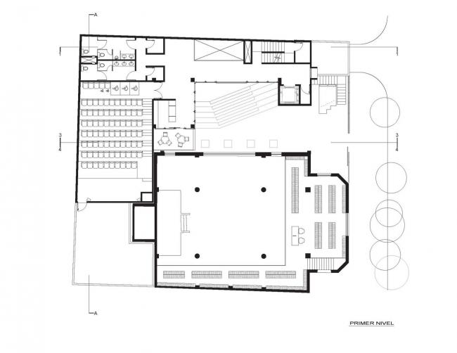 BIM建筑|墨西哥犹太文献研讨中间 BIM建筑|墨西哥犹太文献研讨中间