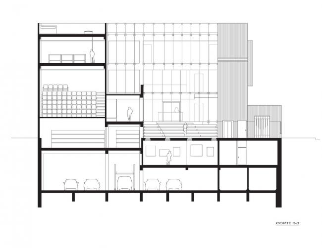 BIM建筑|墨西哥犹太文献研讨中间 BIM建筑|墨西哥犹太文献研讨中间