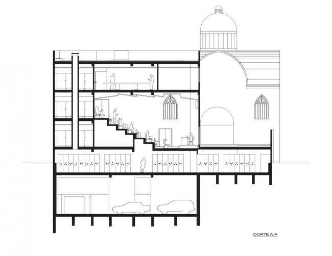 BIM建筑|墨西哥犹太文献研讨中间 BIM建筑|墨西哥犹太文献研讨中间