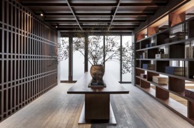 BIM建筑|竹窗闻水月浮动:姑苏世茂铜雀台售楼处|IADC涞澳设计-BIM建筑网