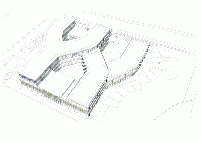 BIM建筑|YY梯田黉舍:宁波艾迪国际幼儿园 BIM建筑|YY梯田黉舍:宁波艾迪国际幼儿园