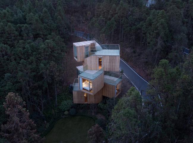 BIM建筑|天然渗入,享受奇特的***体验——齐云山树屋/本戈工作室 BIM建筑|天然渗入,享受奇特的***体验——齐云山树屋/本戈工作室