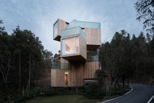 BIM建筑|天然渗入,享受奇特的***体验——齐云山树屋/本戈工作室 BIM建筑|天然渗入,享受奇特的***体验——齐云山树屋/本戈工作室