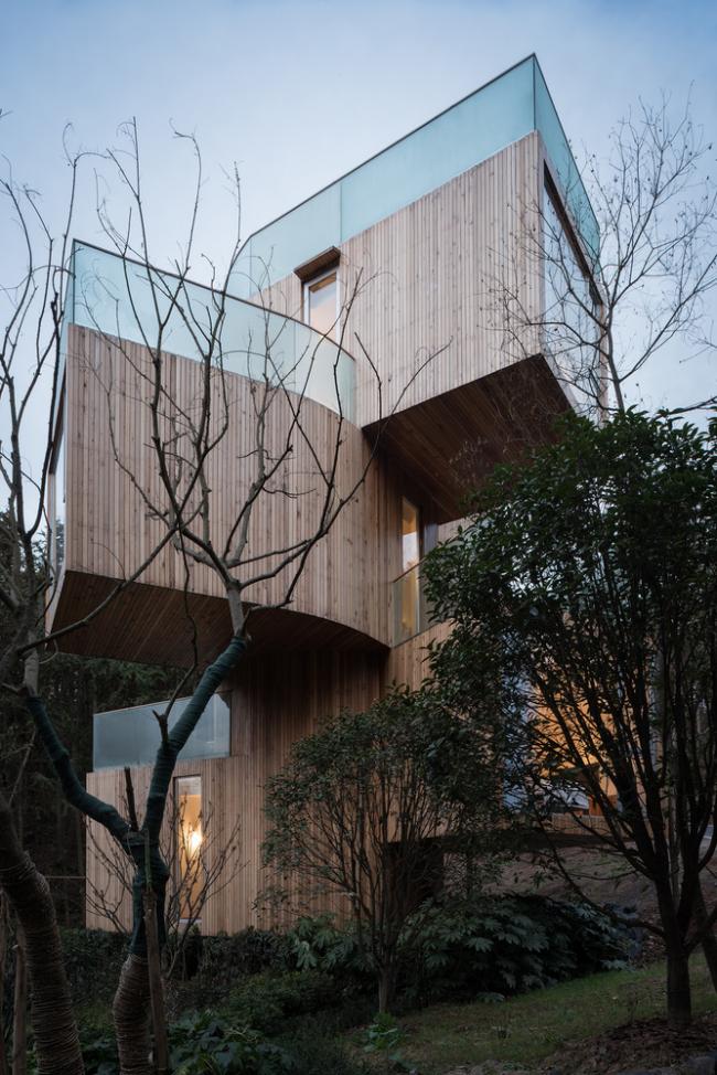BIM建筑|天然渗入,享受奇特的***体验——齐云山树屋/本戈工作室 BIM建筑|天然渗入,享受奇特的***体验——齐云山树屋/本戈工作室