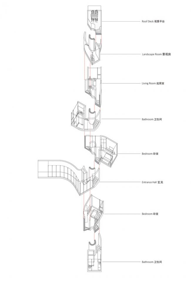 BIM建筑|天然渗入,享受奇特的***体验——齐云山树屋/本戈工作室 BIM建筑|天然渗入,享受奇特的***体验——齐云山树屋/本戈工作室