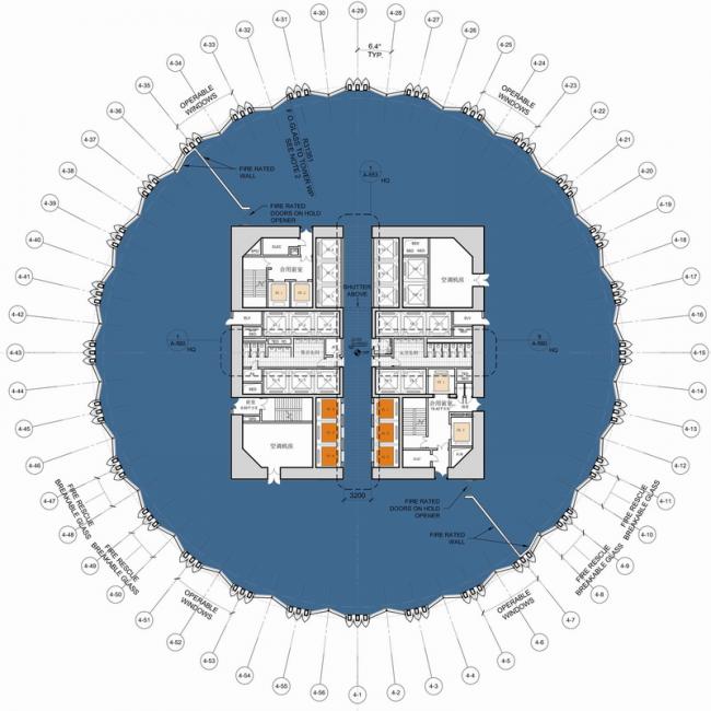 BIM建筑|中国华润年夜厦 / KPF BIM建筑|中国华润年夜厦 / KPF