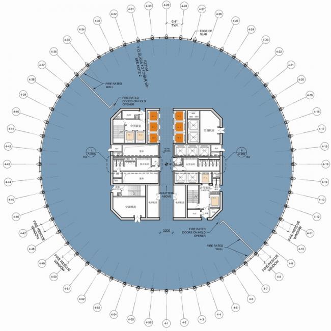 BIM建筑|中国华润年夜厦 / KPF BIM建筑|中国华润年夜厦 / KPF