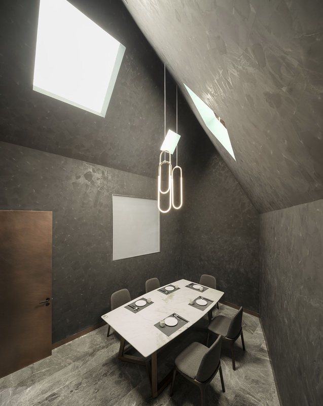 BIM建筑|上海陆家嘴荣庐餐厅 / 间筑设计 BIM建筑|上海陆家嘴荣庐餐厅 / 间筑设计