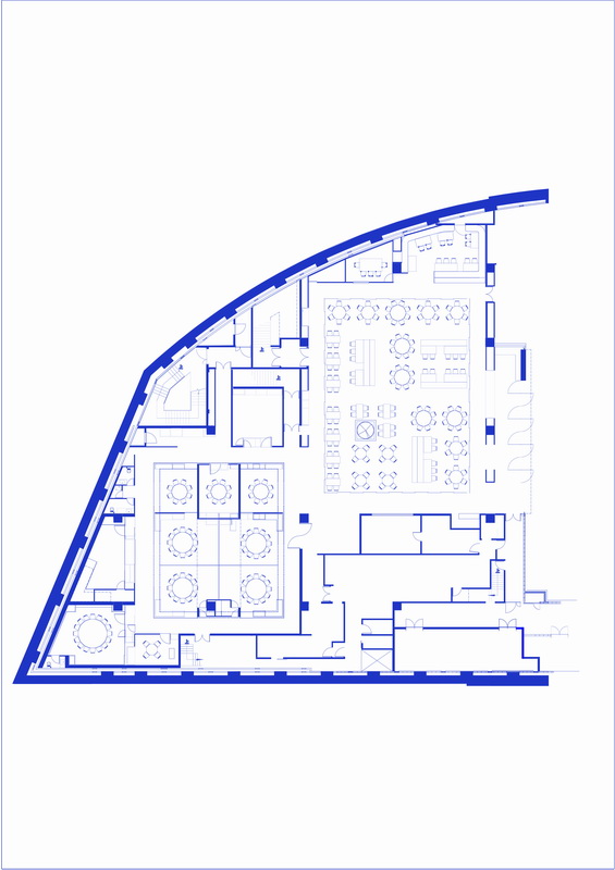 BIM建筑|上海陆家嘴荣庐餐厅 / 间筑设计 BIM建筑|上海陆家嘴荣庐餐厅 / 间筑设计