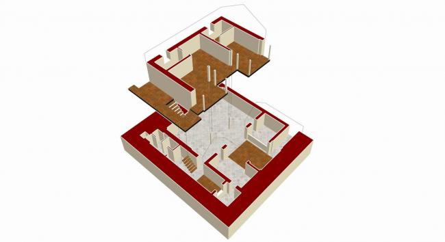 BIM建筑|北京前门长巷三条合院改革 / 索柏设计 BIM建筑|北京前门长巷三条合院改革 / 索柏设计