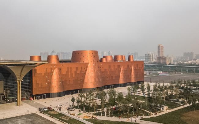 BIM建筑|新作!浇铸在年夜地之上的巨型圆椎古铜城堡——天津滨海城市博物馆 BIM建筑|新作!浇铸在年夜地之上的巨型圆椎古铜城堡——天津滨海城市博物馆