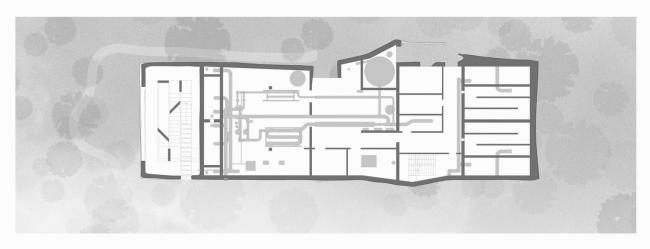 BIM建筑|仿佛一块盘卧在树林中年夜石:瑞士穆滕茨污水处置厂 BIM建筑|仿佛一块盘卧在树林中年夜石:瑞士穆滕茨污水处置厂