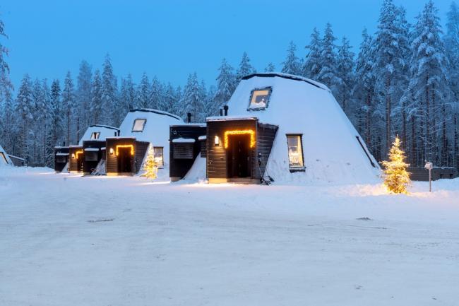 BIM建筑|纵享皑皑白雪与极光星空:芬兰度假板屋酒店 BIM建筑|纵享皑皑白雪与极光星空:芬兰度假板屋酒店