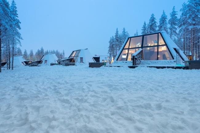 BIM建筑|纵享皑皑白雪与极光星空:芬兰度假板屋酒店 BIM建筑|纵享皑皑白雪与极光星空:芬兰度假板屋酒店