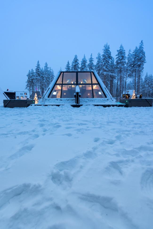 BIM建筑|纵享皑皑白雪与极光星空:芬兰度假板屋酒店 BIM建筑|纵享皑皑白雪与极光星空:芬兰度假板屋酒店