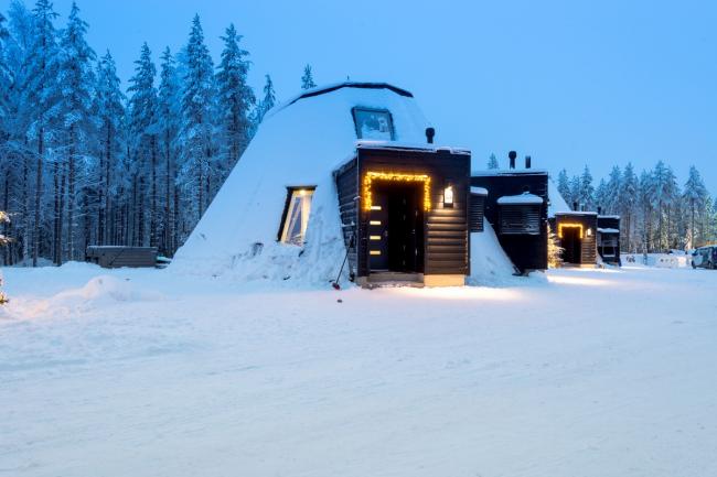 BIM建筑|纵享皑皑白雪与极光星空:芬兰度假板屋酒店 BIM建筑|纵享皑皑白雪与极光星空:芬兰度假板屋酒店
