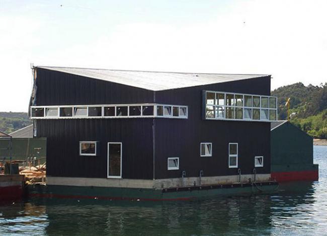 BIM建筑|一座漂浮于海上的渔人之家——智利浮动酒店 BIM建筑|一座漂浮于海上的渔人之家——智利浮动酒店