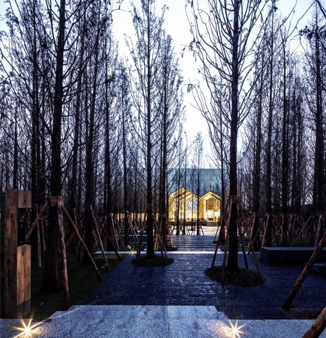BIM建筑|重庆万科丛林公园发卖展现中间 /LWK + PARTNERS BIM建筑|重庆万科丛林公园发卖展现中间 /LWK + PARTNERS