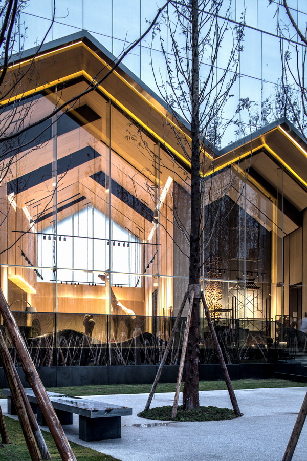BIM建筑|重庆万科丛林公园发卖展现中间 /LWK + PARTNERS BIM建筑|重庆万科丛林公园发卖展现中间 /LWK + PARTNERS