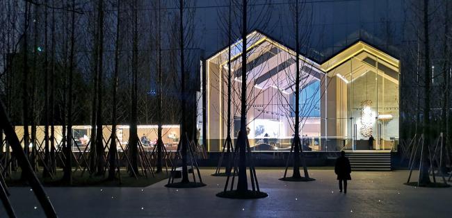 BIM建筑|重庆万科丛林公园发卖展现中间 /LWK + PARTNERS BIM建筑|重庆万科丛林公园发卖展现中间 /LWK + PARTNERS