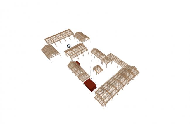 BIM建筑|东四胡同博物馆-东四77号院进级改革项目 / 北京赤途公共艺术中间 BIM建筑|东四胡同博物馆-东四77号院进级改革项目 / 北京赤途公共艺术中间