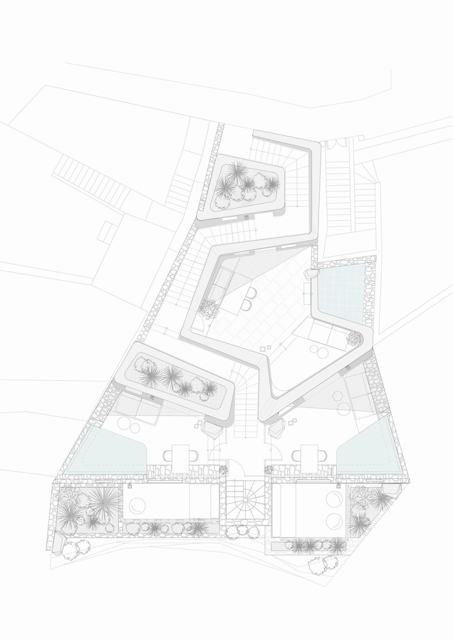 BIM建筑|火山峭壁上的沃拉别墅 BIM建筑|火山峭壁上的沃拉别墅