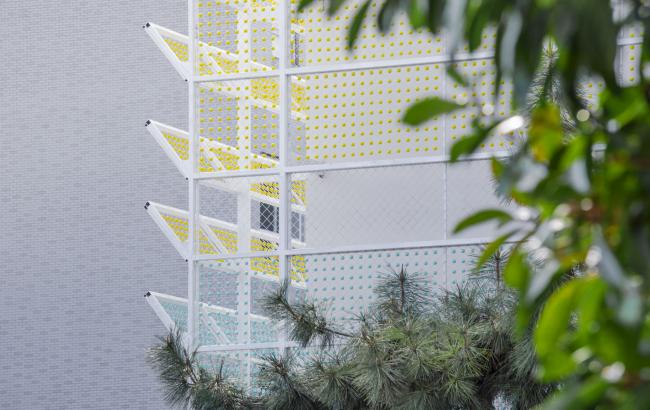 BIM建筑|梦幻般的蓝色操场:濮家小学濮家校区整体改革/形而上+杭州橡地建筑 BIM建筑|梦幻般的蓝色操场:濮家小学濮家校区整体改革/形而上+杭州橡地建筑