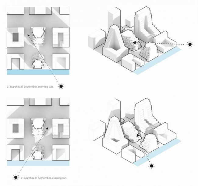 BIM建筑|像素化体快谱奏的俏皮乐章:阿姆斯特丹夏季公寓 BIM建筑|像素化体快谱奏的俏皮乐章:阿姆斯特丹夏季公寓