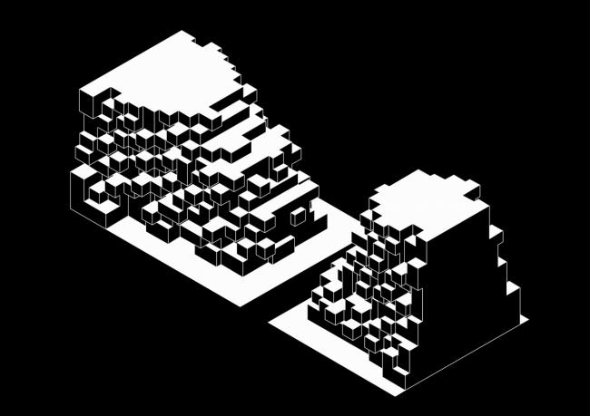BIM建筑|像素化体快谱奏的俏皮乐章:阿姆斯特丹夏季公寓 BIM建筑|像素化体快谱奏的俏皮乐章:阿姆斯特丹夏季公寓