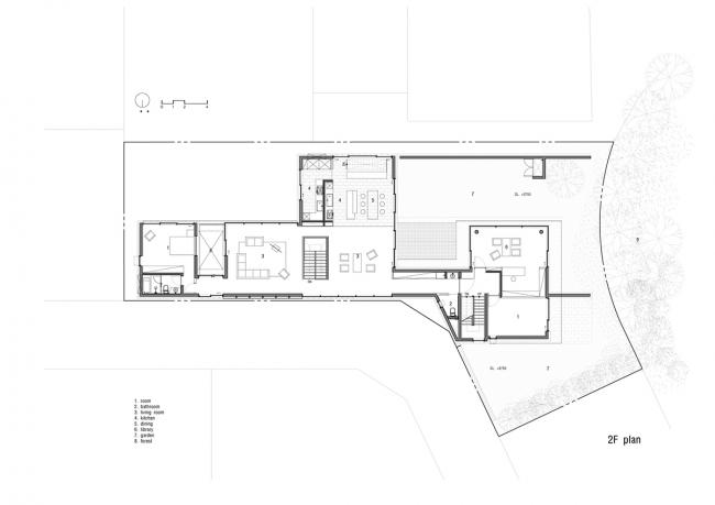 BIM建筑|三院宅 / D•LIM architects BIM建筑|三院宅 / D•LIM architects