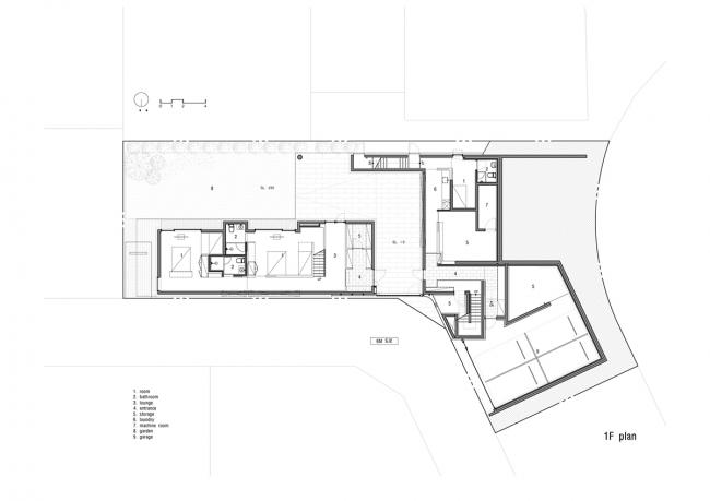BIM建筑|三院宅 / D•LIM architects BIM建筑|三院宅 / D•LIM architects