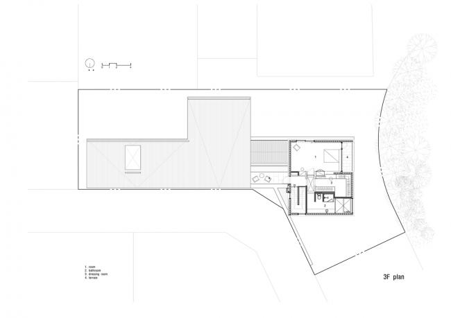 BIM建筑|三院宅 / D•LIM architects BIM建筑|三院宅 / D•LIM architects