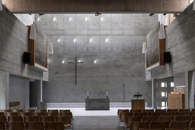 BIM建筑|挪威小城的新教堂和文化中间 / Einar Dahle Arkitekter + Hille Melbye Arkitekter BIM建筑|挪威小城的新教堂和文化中间 / Einar Dahle Arkitekter + Hille Melbye Arkitekter