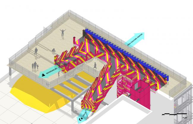 BIM建筑|光州万花筒不雅景台 BIM建筑|光州万花筒不雅景台