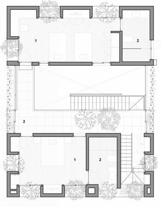 BIM建筑|像植物一样光合感化——盛满阳光与绿意的越南公园室第 BIM建筑|像植物一样光合感化——盛满阳光与绿意的越南公园室第