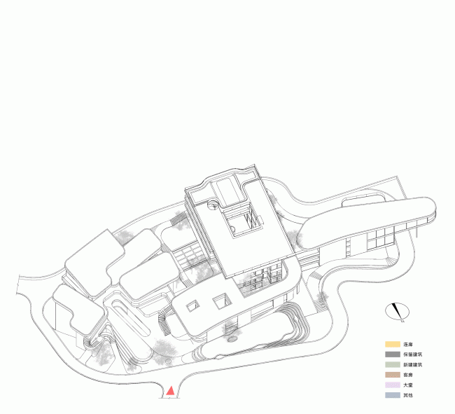 BIM建筑|年夜山的轮廓:重庆南山里平易近宿 / 鳞见设计 BIM建筑|年夜山的轮廓:重庆南山里平易近宿 / 鳞见设计