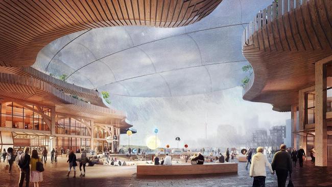 BIM建筑|snøhetta结合heatherwick事务地点多伦多打造全木制的“船埠之滨”社区 BIM建筑|snøhetta结合heatherwick事务地点多伦多打造全木制的“船埠之滨”社区