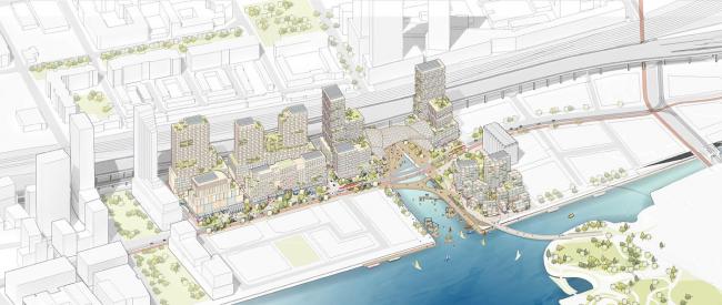 BIM建筑|snøhetta结合heatherwick事务地点多伦多打造全木制的“船埠之滨”社区 BIM建筑|snøhetta结合heatherwick事务地点多伦多打造全木制的“船埠之滨”社区