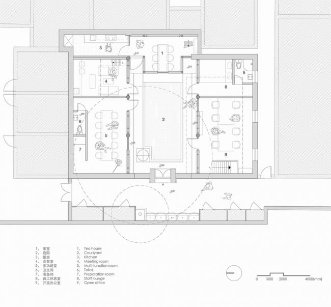 BIM建筑|茶院·草厂北巷24号改革丨兼建筑 BIM建筑|茶院·草厂北巷24号改革丨兼建筑