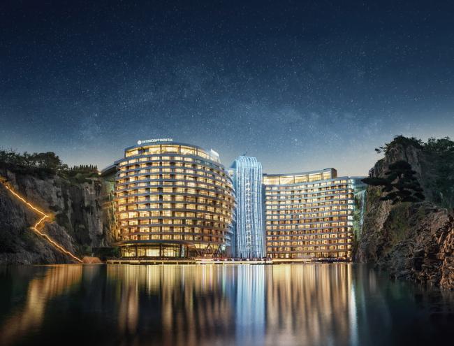 BIM建筑|上海佘山世茂深坑洲际酒店室内设计 / CCD喷鼻港郑中设计事务所 BIM建筑|上海佘山世茂深坑洲际酒店室内设计 / CCD喷鼻港郑中设计事务所