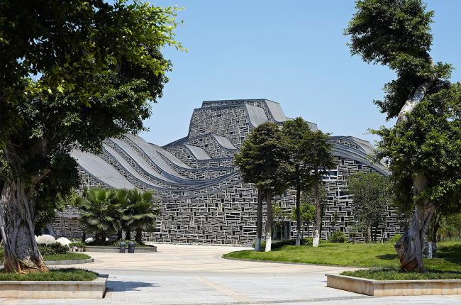 BIM建筑|柳州奇石展览馆丨天津年夜学建筑计划设计研讨总院,张华传授工作室 BIM建筑|柳州奇石展览馆丨天津年夜学建筑计划设计研讨总院,张华传授工作室