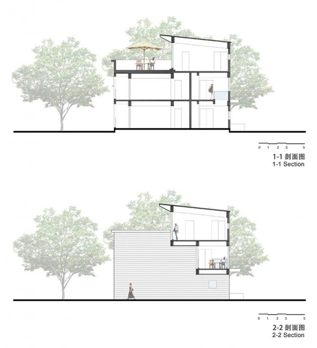 BIM建筑|植物园专家公寓,景致取景器丨土木石建筑设计事务所 BIM建筑|植物园专家公寓,景致取景器丨土木石建筑设计事务所