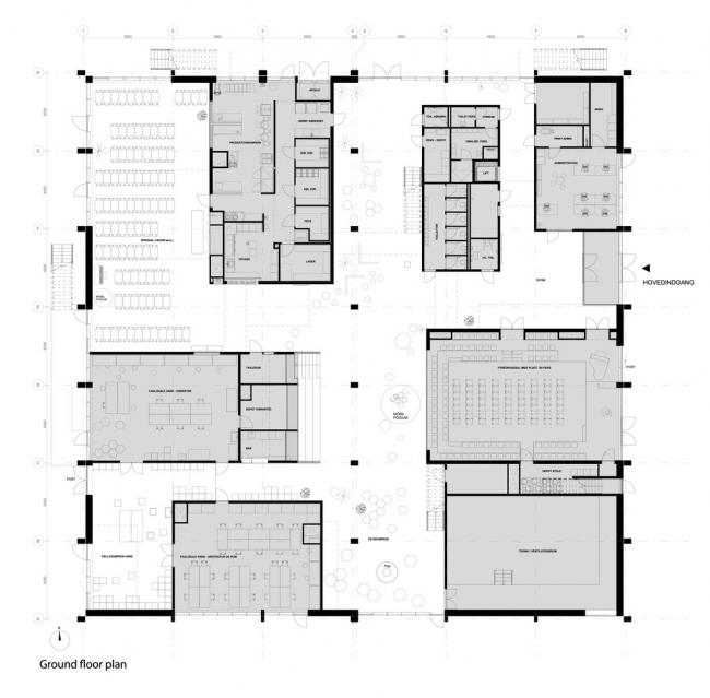 BIM建筑|丹麦罗斯基勒音乐黉舍 / MVRDV + COBE BIM建筑|丹麦罗斯基勒音乐黉舍 / MVRDV + COBE