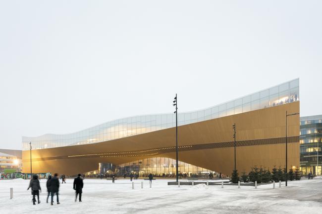 BIM建筑|Oodi赫尔辛基中间藏书楼/ ALA 建筑事务所 BIM建筑|Oodi赫尔辛基中间藏书楼/ ALA 建筑事务所