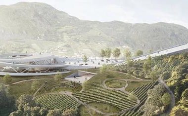 BIM建筑|Snøhetta新作:依山就势,连绵升沉的博尔扎诺新博物馆园区-BIM建筑网