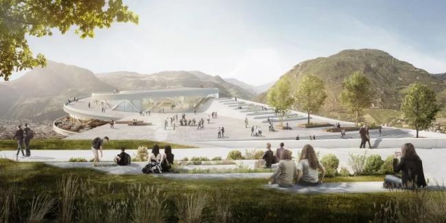 BIM建筑|Snøhetta新作:依山就势,连绵升沉的博尔扎诺新博物馆园区 BIM建筑|Snøhetta新作:依山就势,连绵升沉的博尔扎诺新博物馆园区