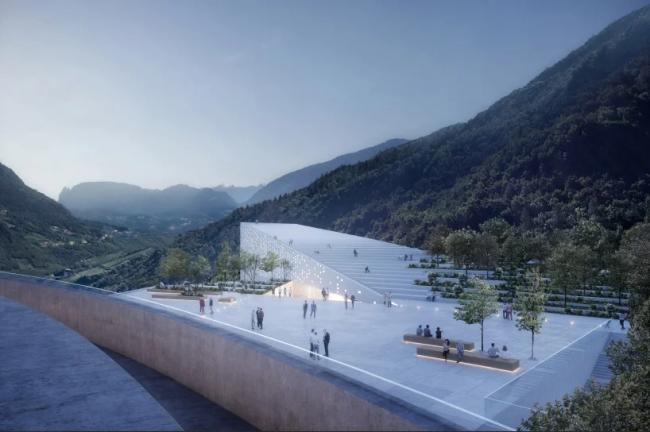 BIM建筑|Snøhetta新作:依山就势,连绵升沉的博尔扎诺新博物馆园区 BIM建筑|Snøhetta新作:依山就势,连绵升沉的博尔扎诺新博物馆园区