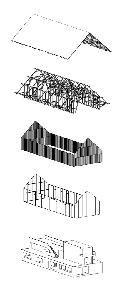 BIM建筑|拥有汗青感的谷仓秒变简练高雅的藏书楼——德国改革Steimle Architekten 项目 BIM建筑|拥有汗青感的谷仓秒变简练高雅的藏书楼——德国改革Steimle Architekten 项目