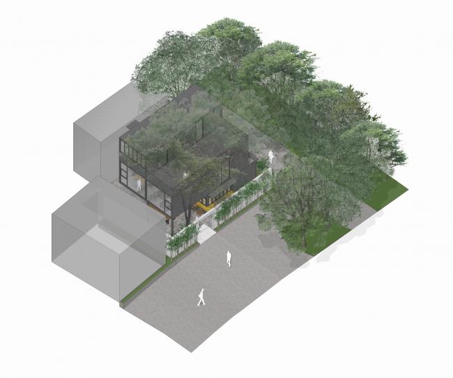 BIM建筑|东莞橙果传媒集装箱办公室 l 间外建筑工作室,冯国安 BIM建筑|东莞橙果传媒集装箱办公室 l 间外建筑工作室,冯国安